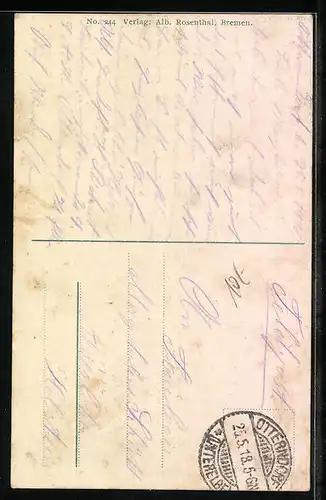 AK Bremen, Standbild Roland der Riese