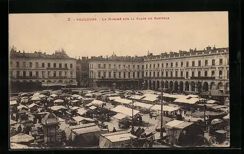 AK Toulouse, Le Marché sur la Place du Capitole