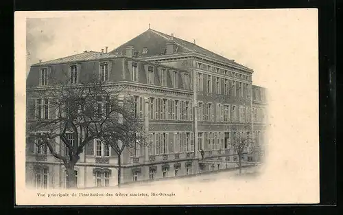 AK Ris-Orangis, Vue principale des freres maristes