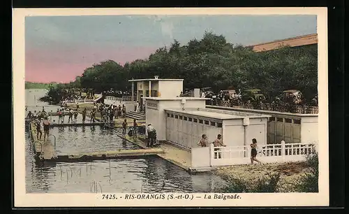 AK Ris-Orangis, La Baignade