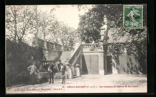 AK Chilly-Mazarin, Les communes du Chateau de Bel-Abord