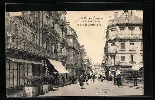 AK Brive, Hôtel des Postes et Reu de l`Hôtel-de-Ville