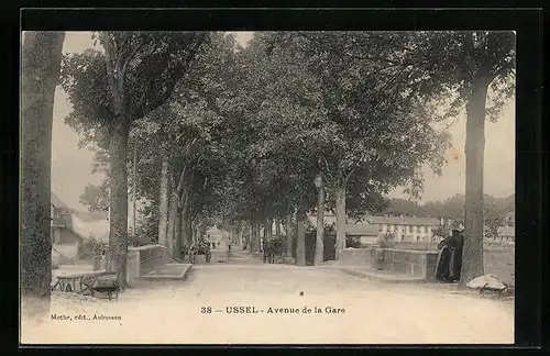AK Ussel, Avenue de la Gare