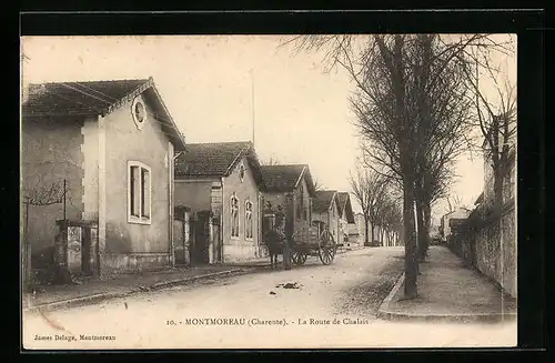AK Montmoreau, La Route de Chalais