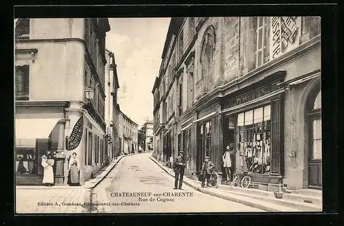 AK Chateauneuf-sur-Charente, Rue de Cognac