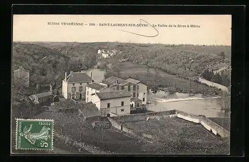 AK Saint-Laurent-sur-Sèvre, La Vallée de la Sèvre a Milvin