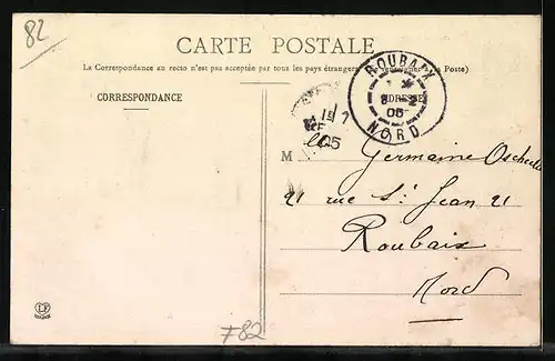 AK Castelsarrasin, Sous-Prefecture - Rue de la Fraternité