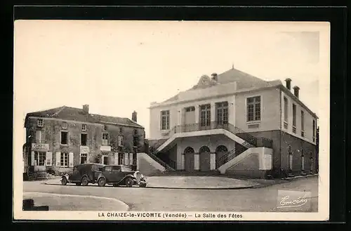 AK La Chaize-le-Vicomte, La Salle des Fetes
