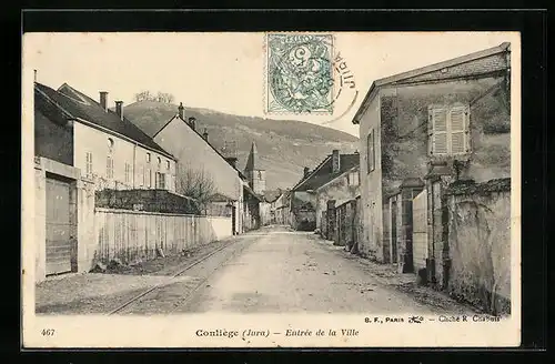 AK Conliège, Entrée de la Ville