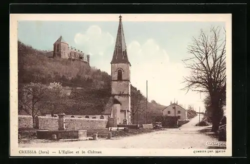 AK Cressia, L`Eglise et le Chateau