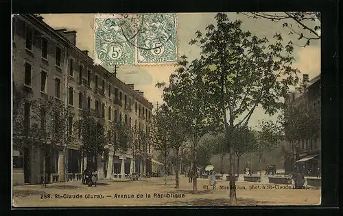 AK St-Claude, Avenue de la Republique