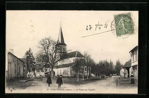 AK Marmagne, La Place de`l Eglise