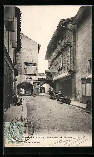 AK Lauzerte, Rue conduisant a la Place