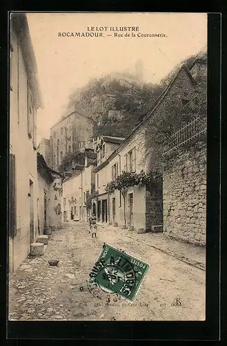AK Rocamadur, Rue de la Couronnerie