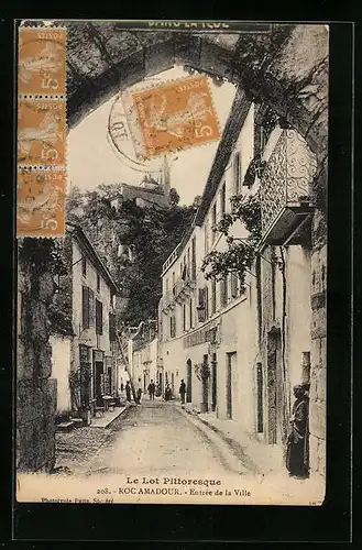 AK Rocamadour, Entree de la Ville