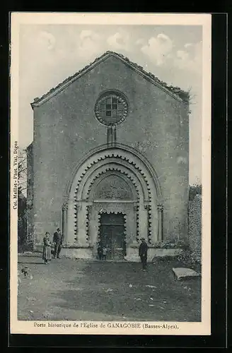 AK Ganagobie, Porte historique de l`Eglise
