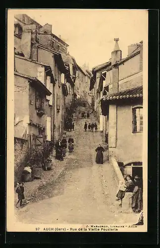 AK Auch, Rue de la Viellie Pousterle