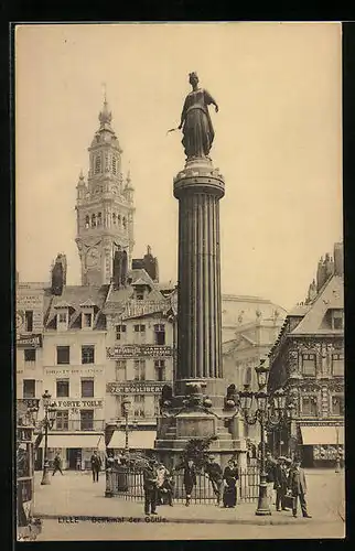 AK Lille, Denkmal der Göttin