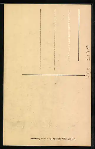 AK Lille, Denkmal der Göttin