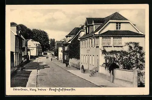 AK Wadern, Passanten in der Bahnhofstrasse