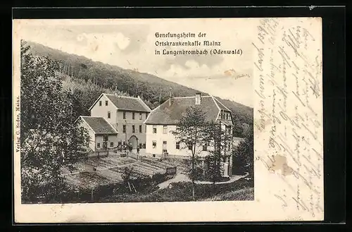 AK Langenbrombach i. Odw., Genesungsheim der Ortskrankenkasse Mainz