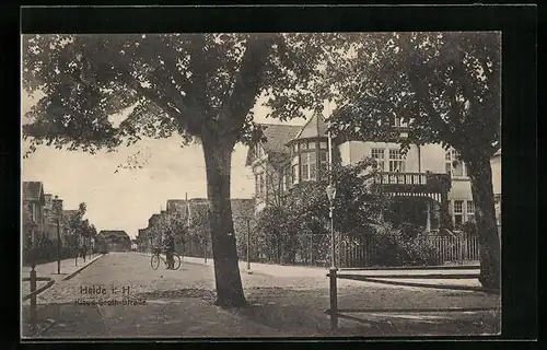 AK Heide i. H., Villa an der Klaus-Groth-Strasse