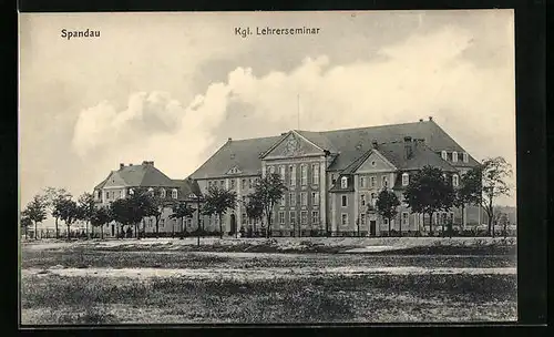 AK Berlin-Spandau, Ansicht vom Kgl. Lehrerseminar