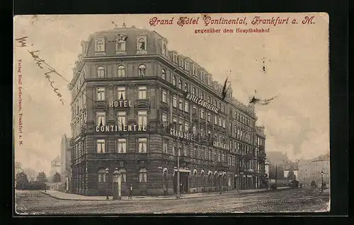 AK Frankfurt a. M., Grand Hotel Continental