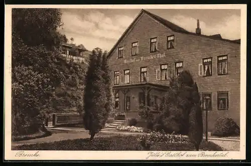 AK Bremke, Jütte`s Gasthof zum Bremkertal