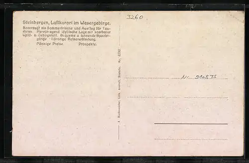 AK Steinbergen, Wolbrecht`s Hotel und Pension