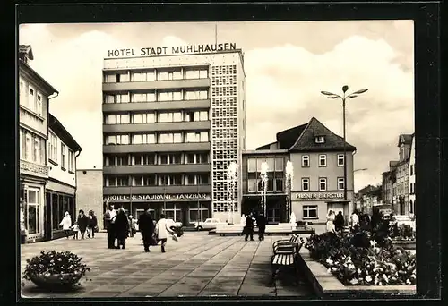 AK Mühlhausen i. Thür., Hotel Stadt Mühlhausen