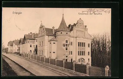 AK Erlangen, Verbindungshaus der Baruthia