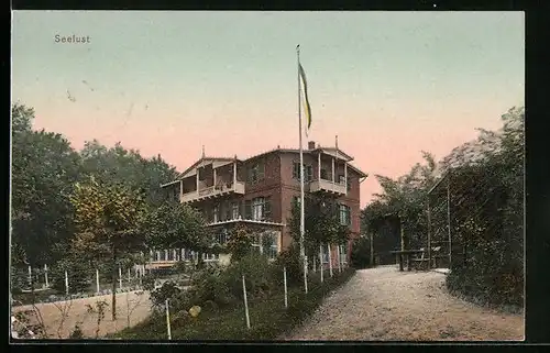 AK Plau am See, Gasthof Seelust