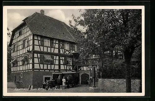 AK Durbach, Gasthaus zum Ritter