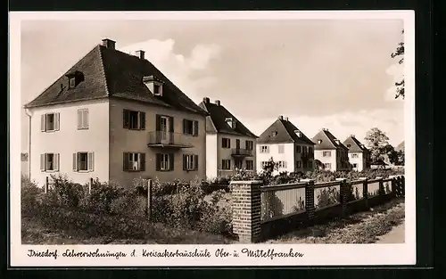 AK Triesdorf, Lehrerwohnungen d. Kreisackerbauschule Ober- und Mittelfranken