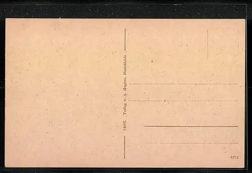 AK Hasselfelde i. H., Hotel zum Deutschen Kaiser in der Blankenburger Strasse