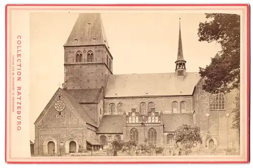 Fotografie M. Schmidt, Ratzeburg, Ansicht Ratzeburg, Blick auf den Dom, Seitenansicht