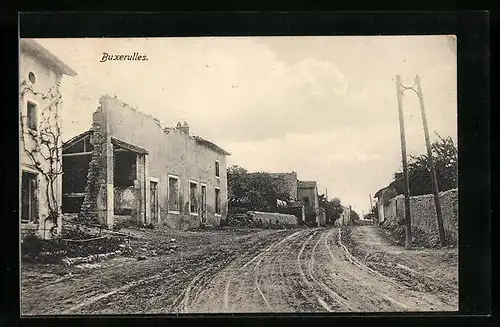 AK Buxerulles, Une rue