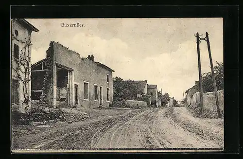 AK Buxerulles, Une rue