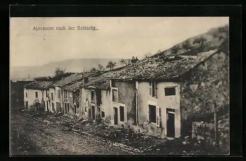 AK Apremont, Nach der Schlacht