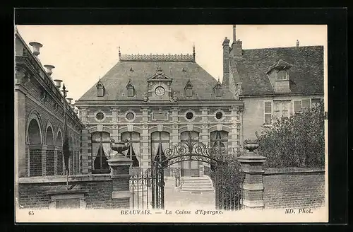 AK Beauvais, La Caisse d`Epargne