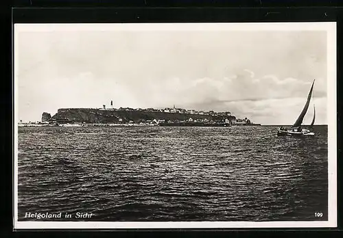 AK Helgoland, Helgoland in Sicht