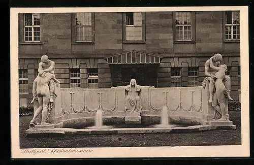 AK Stuttgart, Der Schicksalsbrunnen