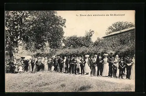 AK St-Maixent, Noce des environs