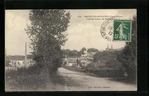 AK Chatillon-sur-Sevre, L`Entree Route de Mortagne
