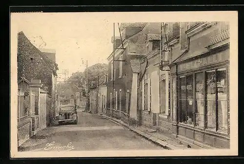 AK Chatelain, Rue d`Argenton, Strassenpartie