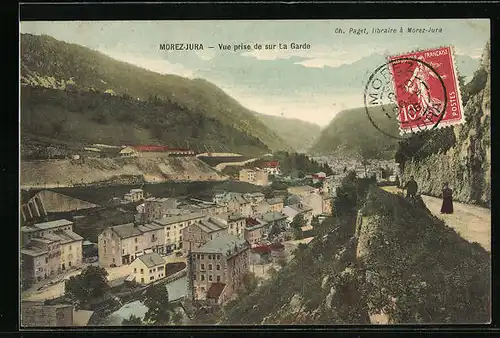 AK Morez, Vue prise de sur La Garde