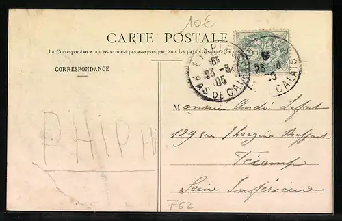 AK Paris-Plage, En Foret