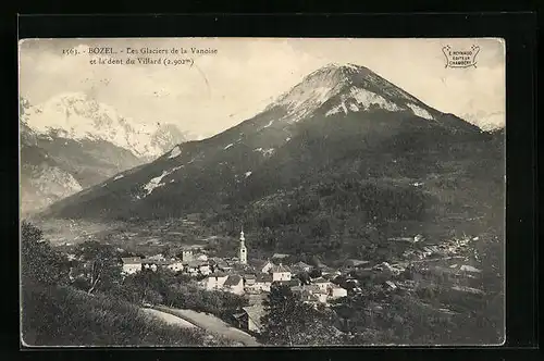 AK Bozel, Les Glaciers de la Vanoise et la dent du Villard