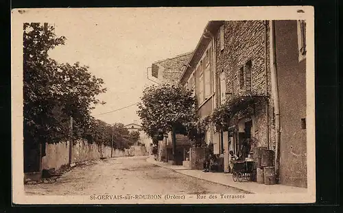 AK St-Gervais-sur-Roubion, Rue des Terrasses